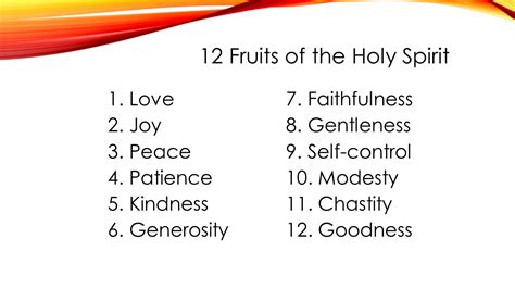 12 fruits of the holy spirit and their meanings|The Fruits and Gifts From the Holy Spirit and Their .